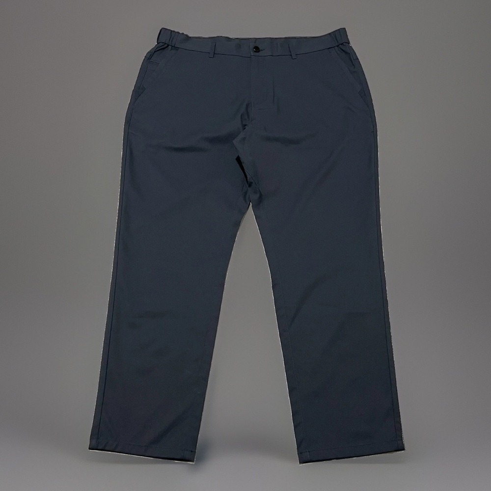 Jack Archer Jetsetter Mens Deep Blue Performance Golf Chino Pants 36x28 Ankle